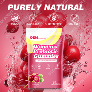 Gomitas Probióticas para Mujeres de Marca Privada OEM, Beneficios para la Belleza, Suplemento de Salud Femenina de Grado Alimenticio Premium - Product Image 5