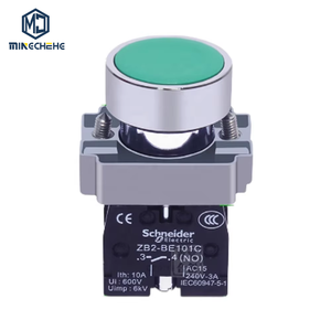XB2BA31C XB2BA33C XB2BA42C XB2BA51C XB2BA35C 22mm Flush Momentary <b>Push</b> <b>Button</b> <b>Switch</b> 1NO 1NC 660V 5A Industrial Control - Product Image 1