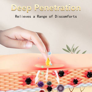 <span class=keywords><strong>Gel</strong></span> Analgésico de Penetração Profunda e Aquecimento, Fórmula Herbal, Alivia Rapidamente a Relaxamento Muscular e a Dor Temporária nas Articulações - Product Image 4