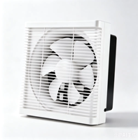 Ventilateur de ventilation de 6/8/10 pouces avec grille en maille, adapté pour la salle de bain, la cuisine et le bureau
