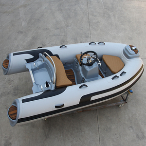 <span class=keywords><strong>Bateau</strong></span> pneumatique <span class=keywords><strong>semi</strong></span>-<span class=keywords><strong>rigide</strong></span> (RIB) 300 CE 2024, 10 pieds, en PVC, avec moteur hors-bord, coque <span class=keywords><strong>rigide</strong></span>, console centrale, pour la pêche - Product Image 6