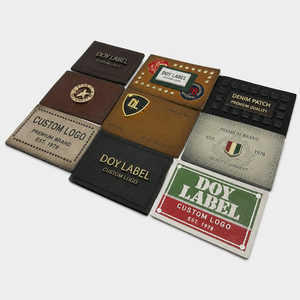 Plaque métallique personnalisée étiquettes de vêtement en gros marque logo lavable en relief métal <span class=keywords><strong>cuir</strong></span> <span class=keywords><strong>réparation</strong></span> patchs pour jeans - Product Image 1