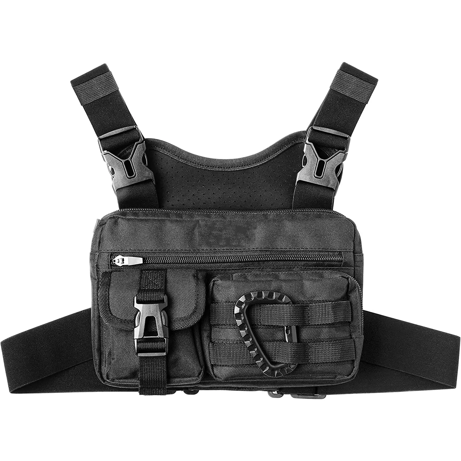 New Design Fashion Tactical Chest Rig Bag Sports Chest Water Repellent Mens Hiking Cycling Chest Bag