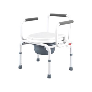 Shunkangda <b>Commode</b> <b>Chair</b> With 5-Level Adjustment Foldable Design For Elderly And Disabled Users - Product Image 5