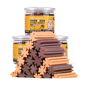 เครื่องเคี้ยวหลายเหลี่ยมมาใหม่พร้อมรสชาติที่ปรับแต่งได้-อ่อนโยนต่อกระเพาะอาหารเหมาะสำหรับการฝึกสัตว์เลี้ยงรางวัล - Product Image 1