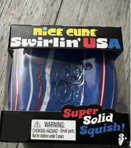 Novedades: Juguetes Blandos Antiestrés Nedoh Nice Cube Squishy Swirling para el Día de la Independencia de EE. UU. - Product Image 2