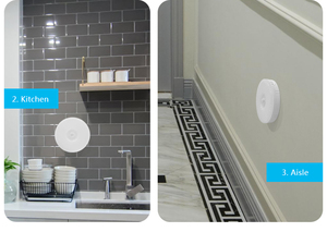 10 Đèn <span class=keywords><strong>LED</strong></span> 3 Chế Độ Trong Nhà <span class=keywords><strong>LED</strong></span> <span class=keywords><strong>PIR</strong></span> Cảm Biến Chuyển Động Li Pin Đèn Đêm Đèn Tủ Cho Phòng Khách Phòng Ngủ Tủ Quần Áo Lối Đi Phòng Tắm - Product Image 6