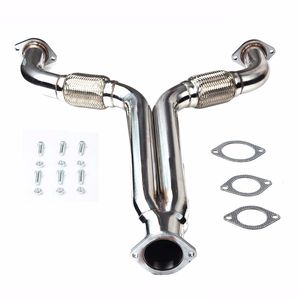 Pour Nissan 350Z G35 2004-2005, tuyau en Y en acier inoxydable 201, collecteur d'échappement, tube intermédiaire, amélioration des performances de débit DP29316 - Product Image 1