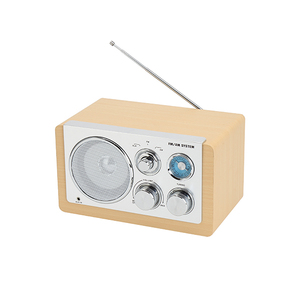 <span class=keywords><strong>Radio</strong></span> Retrò <span class=keywords><strong>Portatile</strong></span> in Legno dal Design Classico con Sintonizzazione <span class=keywords><strong>Analogica</strong></span> FM, Riproduzione USB e Altoparlante Mono Integrato - Product Image 5