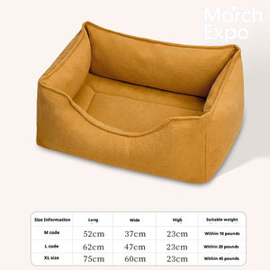 Ventes en gros de lits pour animaux de compagnie écologiques, universels, durables, lavables, pour chiens de petite <span class=keywords><strong>taille</strong></span>, lit pour chien extra large - Product Image 2