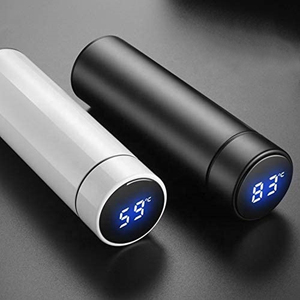 Bán Hot OEM Hiện Đại LED Hiển Thị Nhiệt Độ Chân Không Flask Thông Minh Drinkware Chai Nước Với Nhắc Nhở Để Uống Nước - Product Image 2