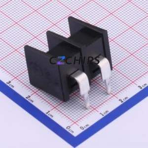 KF65R-11.0-2P Barrier Terminal Block Bent Lead Through Hole,P=11mm Connector Two Sides 11mm 1x2P Right Angle Pin - Product Image 2