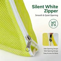 Sac de transport portable pour oiseaux et petits animaux en tissu – Idéal pour oiseaux, agapornis, hamsters – Utilisation extérieure toutes saisons