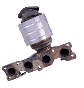 Convertisseur catalytique de vente directe d'usine pour les normes d'émission OBD Euro 5 du collecteur avant Hyundai Santa Fe 2.4 - Product Image 1