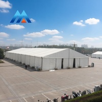 Tenda Acara PVC Paduan Aluminium Tahan Api Berkualitas Tinggi dengan Kain Tebal dan Rangka Stabil untuk Acara Olahraga Luar Ruangan