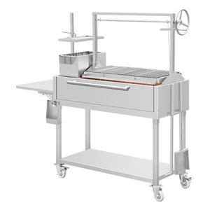 <span class=keywords><strong>Parrilla</strong></span> Argentina Modelo caliente de nuevo diseño con dosel ladrillo de fuego rejilla de cocina ajustable barbacoa <span class=keywords><strong>Gaucho</strong></span> parrillas <span class=keywords><strong>Parrilla</strong></span> de Santa María - Product Image 4