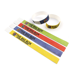 Pulseras <span class=keywords><strong>de</strong></span> Papel Tyvek Resistentes al Agua con Logotipo Personalizado para <span class=keywords><strong>Eventos</strong></span> y Fiestas - Product Image 2