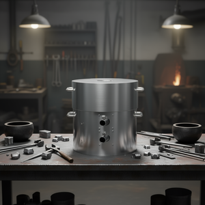 Kit de Horno de Fusión de Propano de Doble Quemador de 16 KG, Equipo Industrial de Fusión de Metal de Acero Inoxidable - Product Image 2