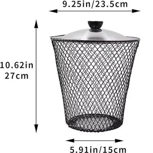 Bac à vermicompost souterrain YuZhongWang en maille métallique expansée avec couvercle en acier inoxydable revêtu et service de découpe - Product Image 4