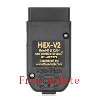 Chaosknight VCDS HexV2 Com V26.0 Interfaz OBD2 Escáner Herramienta de Diagnóstico para VW Volkswagen Audi Skoda Ilimitado Atmega162