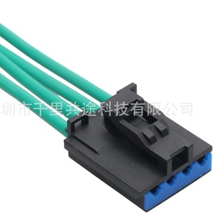Conector del Resistente del Motor del Ventilador para Dodge Ram, 5019941AA, Verde, 300mm, 12V, Aislamiento de PVC - Product Image 2