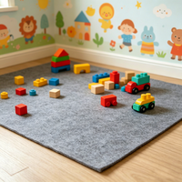 Tapis de protection réutilisable en feutre polyester épais, antidérapant, insonorisant et antichoc pour canapé, table et meubles