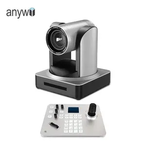 Anywii Oem Broadcast Ptz Joystick 20x Ptz Ndi Camera Sdi Ptz Controller Keyboard Joystick Live Broadcast Video Conferencing