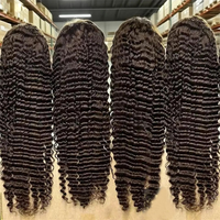 Perruque frontale HD sans colle 13x6 en cheveux naturels vietnamiens bruts, perruque en cheveux humains avec cuticules alignées, vente en gros