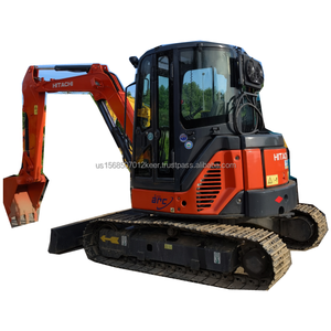 Vente flash : Mini-excavatrice Hitachi 50U d'occasion, 90% neuve, fabrication japonaise, ZX50u, qualité assurée, 5 tonnes, vérin hydraulique Poclain, moteur principal - Product Image 1