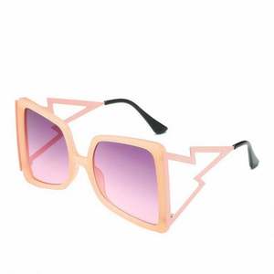 Gafas de Sol de Moda Personalizadas, Novedades, Diseño Único para Hombre y Mujer, Lentes de Espejo Rosa con Protección UV400, Gafas de Sol Extra Grandes para Fiesta - Product Image 1