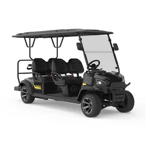 2024 Popular High End Top Selling Electric Golf Cart Manufacturers 4 Seater Luxury Golf Cart 4 Wheel Voiture De Golf