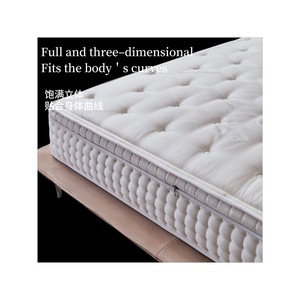 Colchón de Lana Manbaolu con Muelles para Todo el Cuerpo, Firmeza Media, Ecológico, para Cama de Hotel - Product Image 4