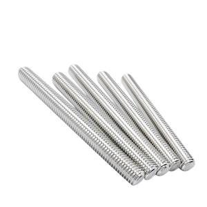 <span class=keywords><strong>3mm</strong></span> 6mm 7mm 50mm M12 Lomg Stud inoxidável barra roscada completa Parafuso contínuo Rosca Hastes Aços Double Din 975 Hastes roscadas completas - Product Image 1