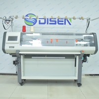 Machine à tricoter plate informatisée Offres Spéciales de bonne qualité basse opération simple de coûts d'entretien de 52 pouces