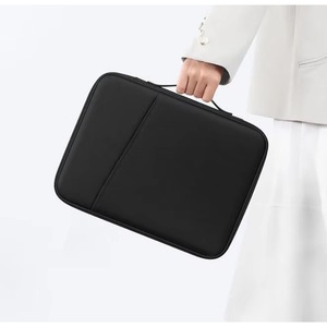 Muestra gratuita 2024 Nueva funda para portátil con logo personalizado impreso disponible, bolsa para portátil de gran capacidad para oficina, viajes y escuela - Product Image 2