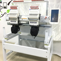 Nouvelle machine à broder informatisée automatique avec écran tactile de 10 pouces, 1000 SPM, haute vitesse, courroie italienne, pour débutants