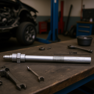 Herramienta de cerrajería automotriz FG 215 Ca8 para corte y reparación de llaves de coche, longitud Lmm - Product Image 3