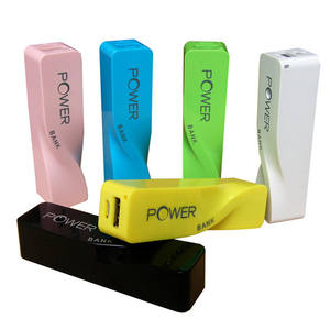 Logo personalizzato vendita calda Twisted profumo Power Bank 2600mah <span class=keywords><strong>caricabatteria</strong></span> esterno per telefoni cellulari <span class=keywords><strong>Samsung</strong></span> Galaxy S7 Edge - Product Image 3
