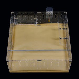 OEM semplice gabbia chiusa a più livelli in acrilico collegabile estendibile da te cincillà gabbia classica per animali piccoli - Product Image 3