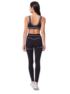 <span class=keywords><strong>Tuta</strong></span> <span class=keywords><strong>sportiva</strong></span> <span class=keywords><strong>sportiva</strong></span> senza cuciture traspirante da <span class=keywords><strong>donna</strong></span>-reggiseno alla moda pesca a vita alta con <span class=keywords><strong>pantaloni</strong></span> di colore a contrasto raduni nudi transfrontalieri - Product Image 6