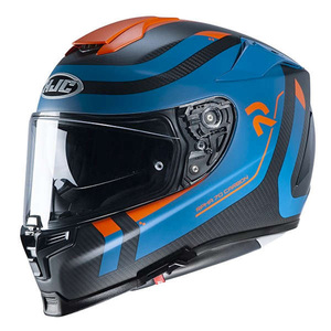 Casco Integrale HJC RPHA 70 in Fibra di Carbonio Blu Rosso XL, Casco da Moto in Fibra di Carbonio - Product Image 1