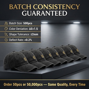 Gorra de Béisbol Lavada con Logotipo Personalizado, Maqueta Digital Gratuita, Muestra en 7 Días, Envío Rápido, Gorra de Algodón Vintage Desgastada - Product Image 4