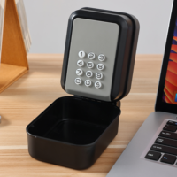 Boîte de rangement électronique en métal, coffre-fort mural, rangement sécurisé, serrure de sécurité, coffre-fort à code numérique, contrôle par application TT Lock, boîte à clés intelligente