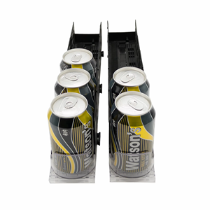 Empujador automático Glide Organizador de botellas de bebidas Resorte de bebida ajustable Pusher Glide para nevera - Product Image 3
