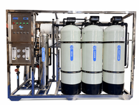 Système de filtration d'eau par osmose inverse de qualité industrielle 2000 LPH 2T/H pour la production d'eau potable