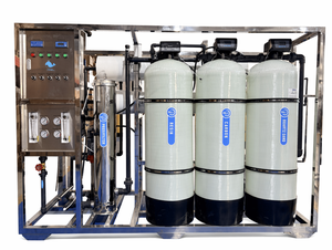 Macchinario per Trattamento Acqua RO di Grado Industriale 2000LPH, Sistema di Filtrazione ad Osmosi Inversa 2T/H per Produzione di Acqua Potabile - Product Image 1