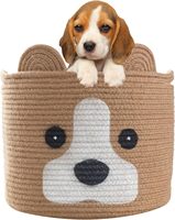 Panier de rangement pour jouets pour animaux de compagnie KUYUE, panier de rangement en corde de coton tissée pour enfants, panier pour jouets de bébé