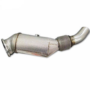 De escape de acero inoxidable tubo de bajada para <span class=keywords><strong>BMW</strong></span> 118/218/220 <span class=keywords><strong>B38</strong></span> 1,5 T 2015-2018 tubos de escape del coche sistema de escape - Product Image 1