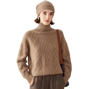 जीसी 2023 ऐडवर्ड्स 100 शुद्ध कश्मीरी स्वेटर के लिए निर्माताओं उच्च गुणवत्ता ऊन कश्मीरी स्वेटर महिलाओं