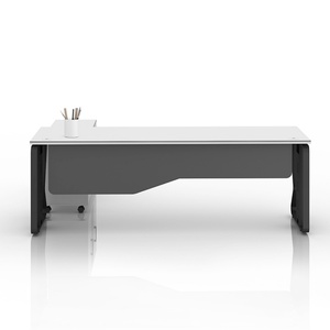 Bureau de direction moderne en forme de L pour PDG, directeur général, table de bureau exécutive pour mobilier de bureau - Product Image 2